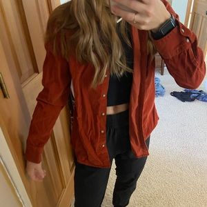 SOLD - Eddie Bauer corduroy button up